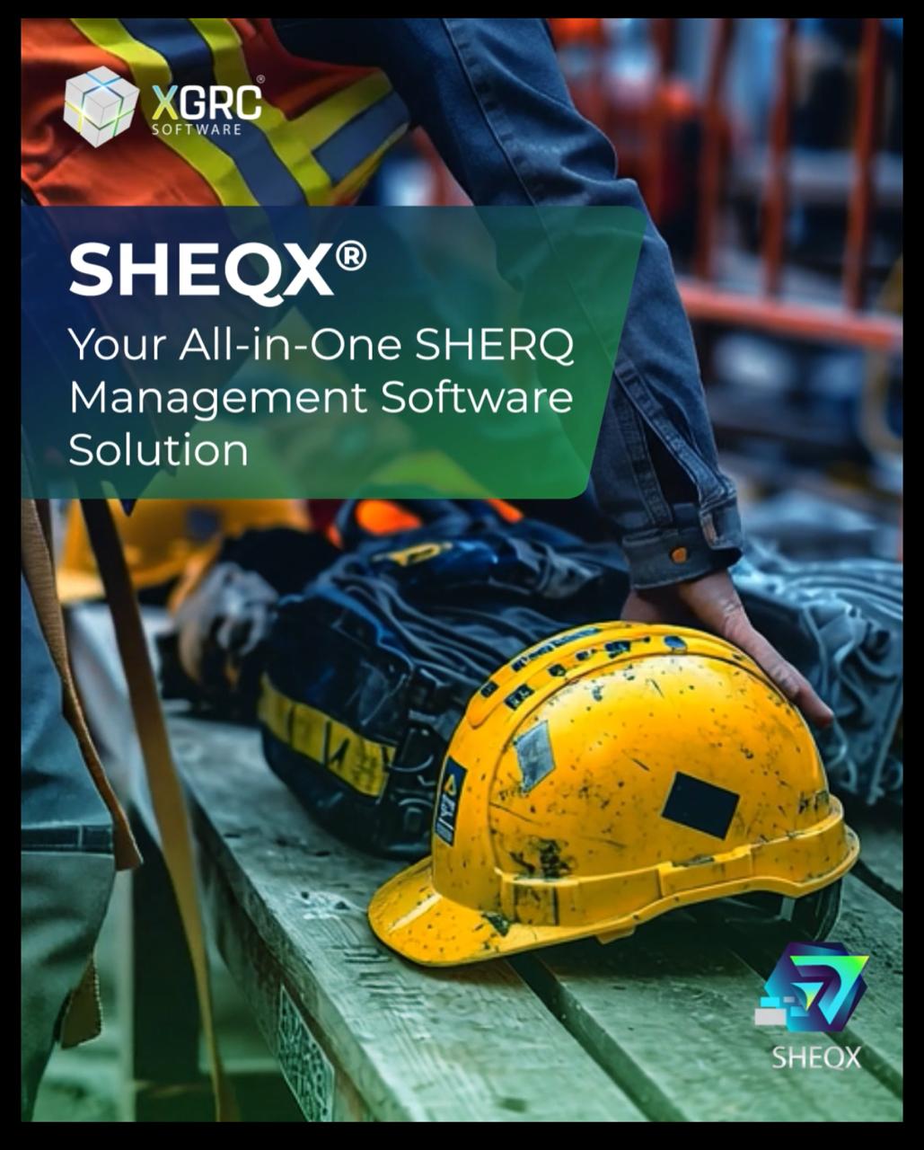 SHEQX screenshot: SHEQX® by XGRC® Software is your all-in-one SHERQ management solution. Streamline safety, health, environment, and quality processes with automated reporting, incident tracking, and ISO 9001, 14001, and 45001 compliance for safer, smarter operations.