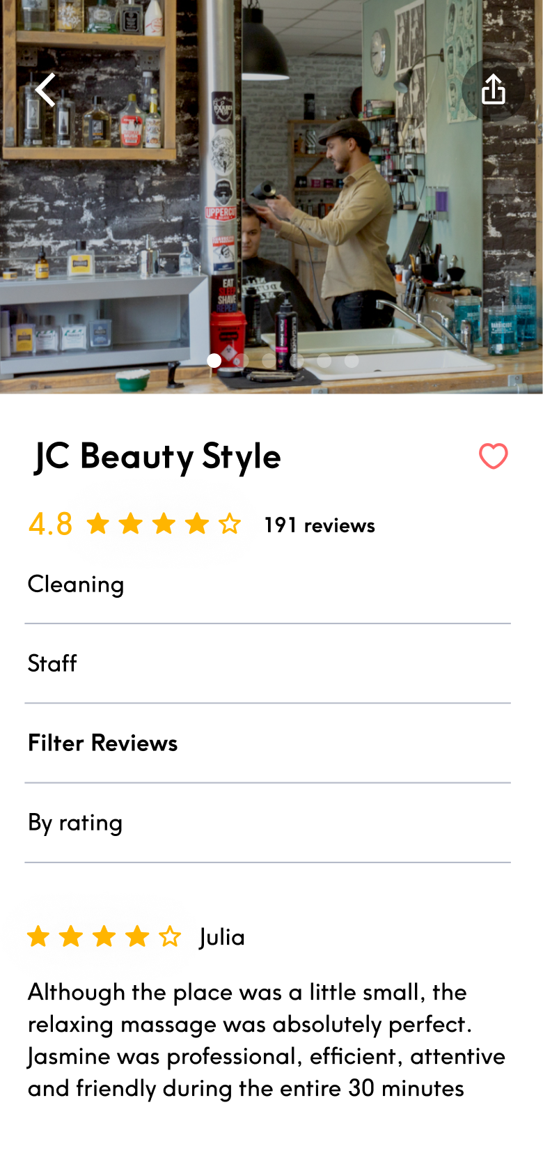 Are you looking to increase your salon or spa’s visibility online? With Treatwell, you’ll have a dedicated salon page on the Treatwell app and website, with verified reviews and an excellent Google integration.