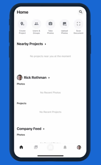 CompanyCam screenshot: CompanyCam home page
