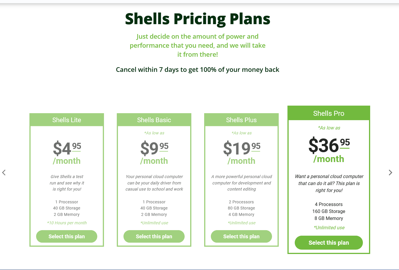 Shells Software - 2