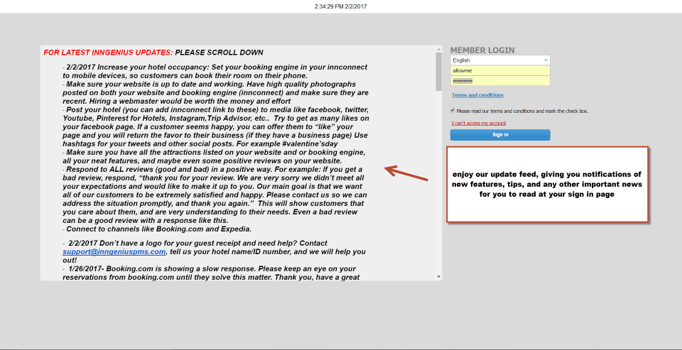 Inngenius PMS Software - 3