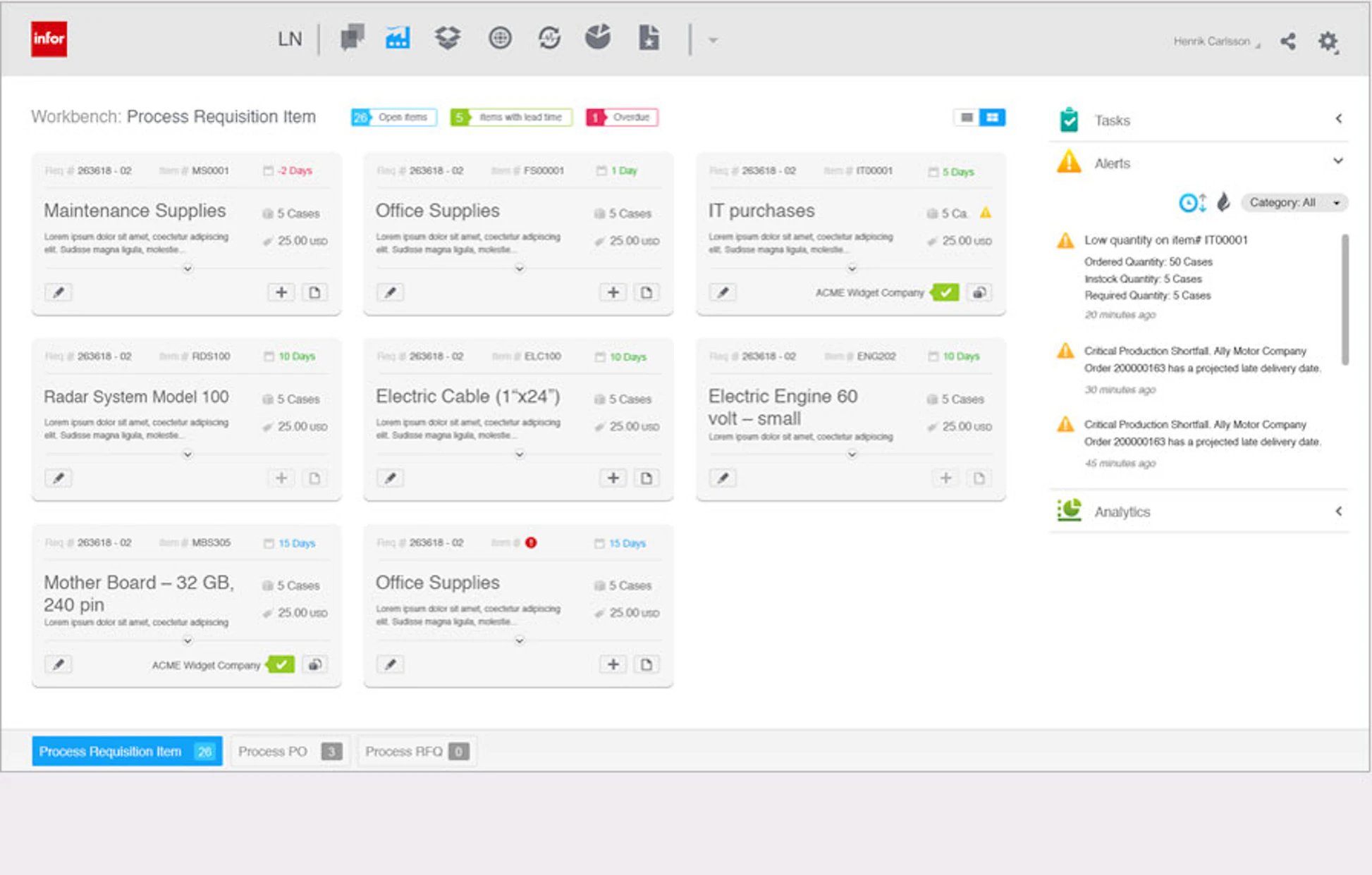 Infor Cloud ERP Pricing, Features, Reviews & Alternatives | GetApp