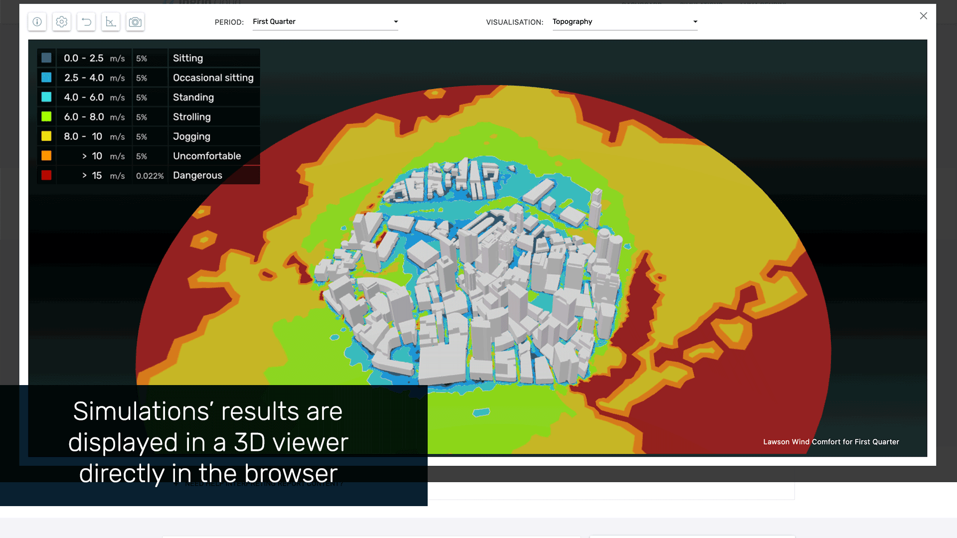 Ingrid Cloud screenshot: Access results in 3D directly in the browser