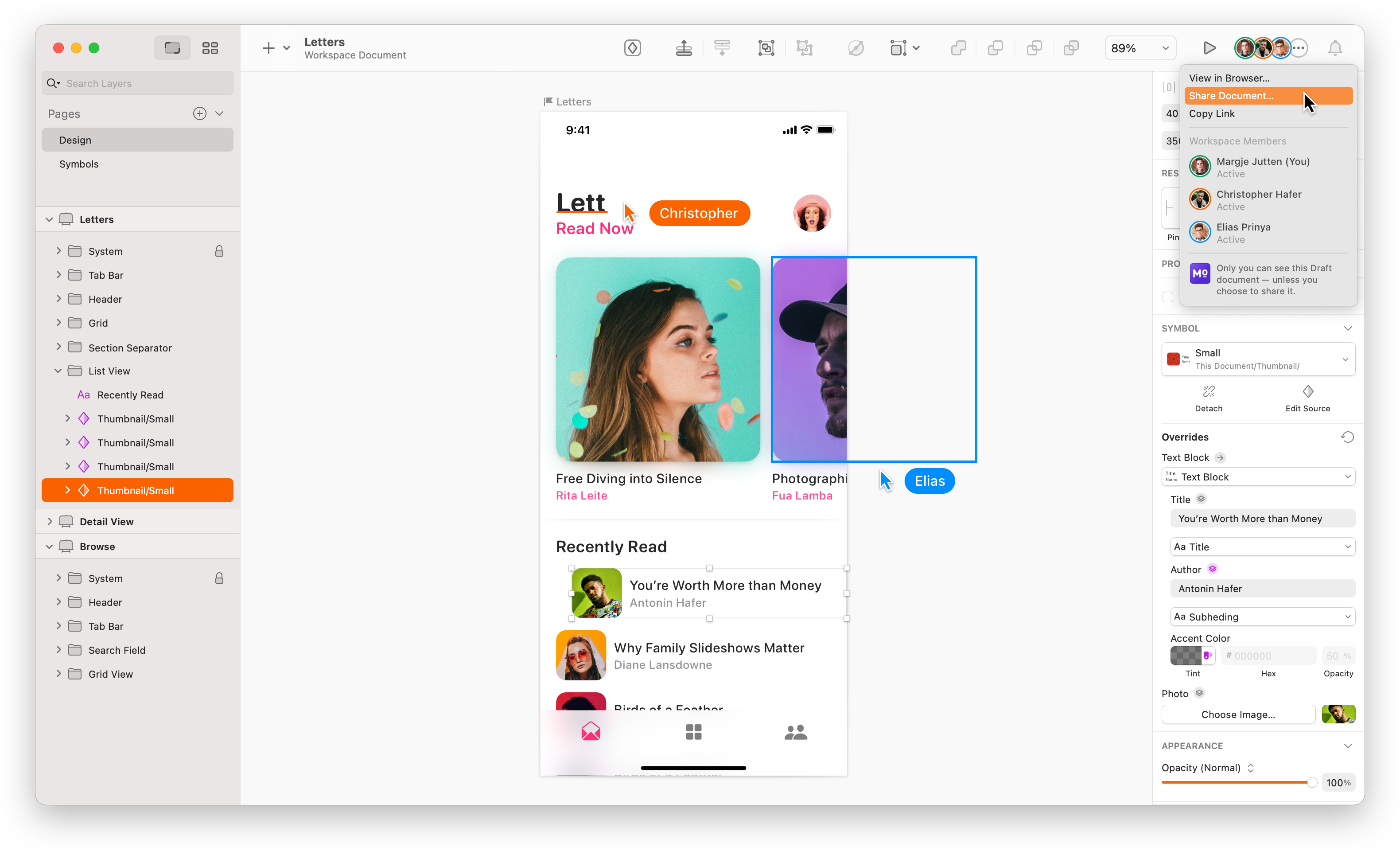 Importing from Sketch to UXPin