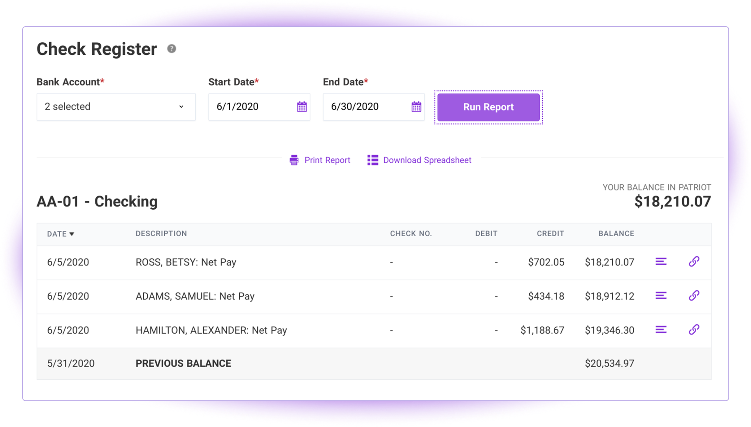 Patriot Payroll Software - 5