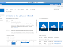 Microsoft SharePoint Software - See news and announcements, and company events