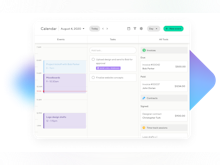 Indy Software - Calendar: schedule meetings and keep tabs on your work with day, week, and month views.