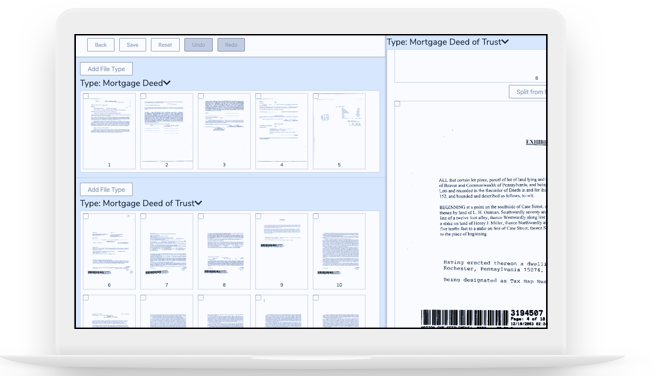 Vaultedge Mortgage Automation Software - Document Classification Automation