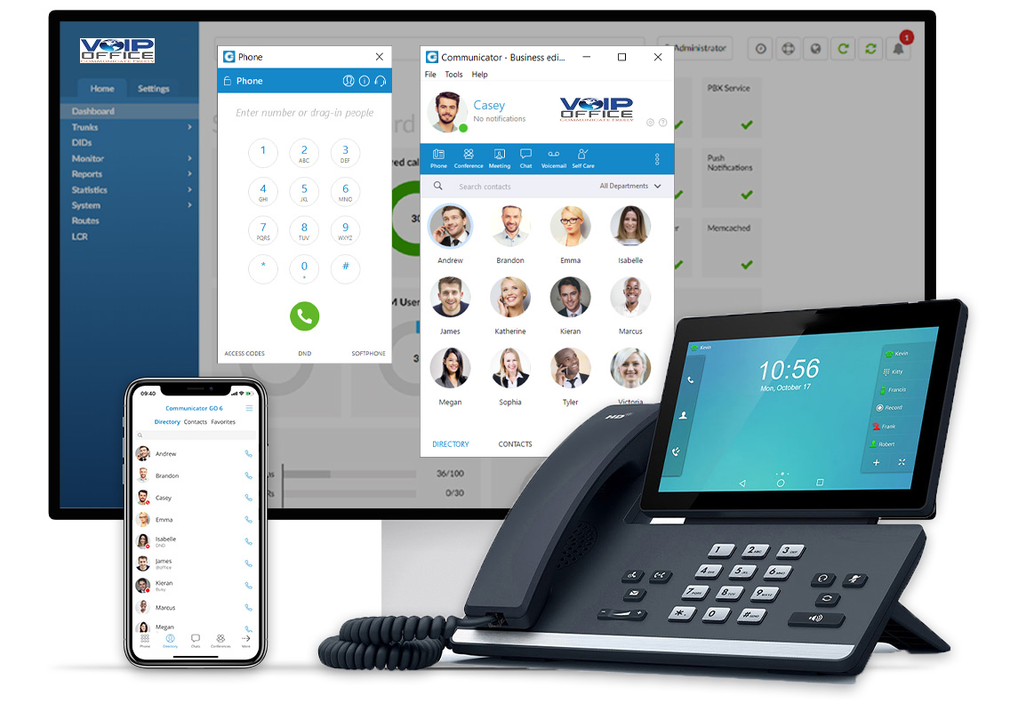 VoIP Office screenshot: VoIP Office Unified Commination