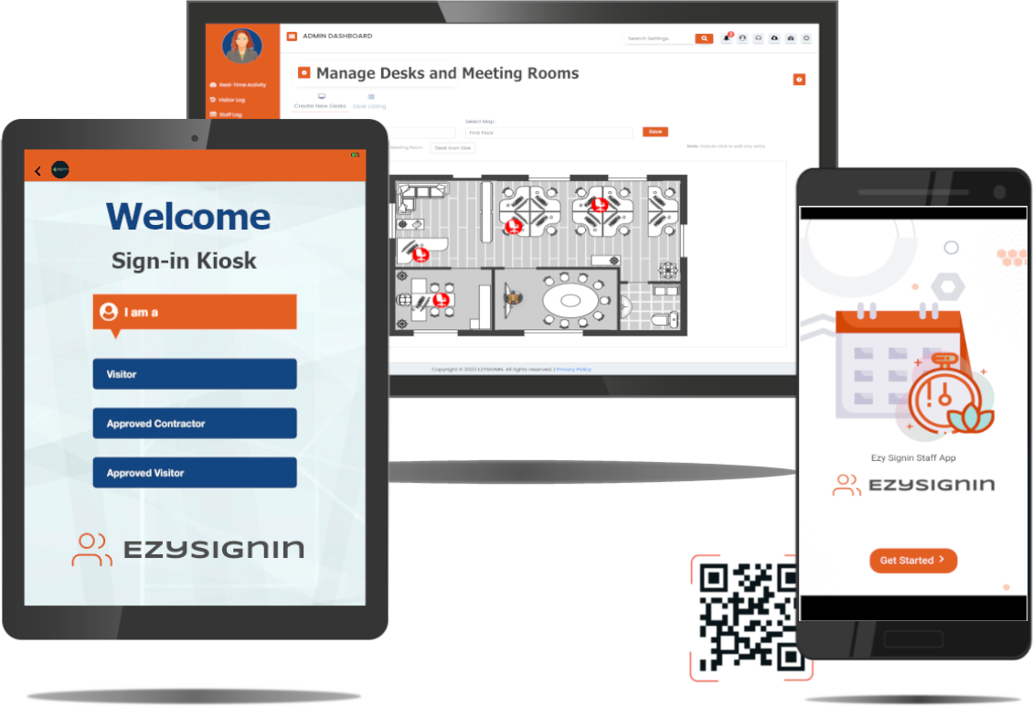 Ezy Signin screenshot: Ezy Signin access from multiple devices