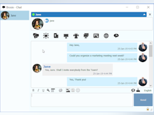 Brosix Software - Brosix text chat screenshot
