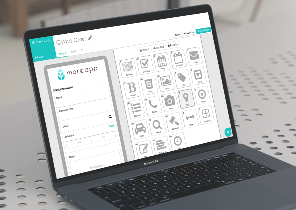 MoreApp Forms Software - 2