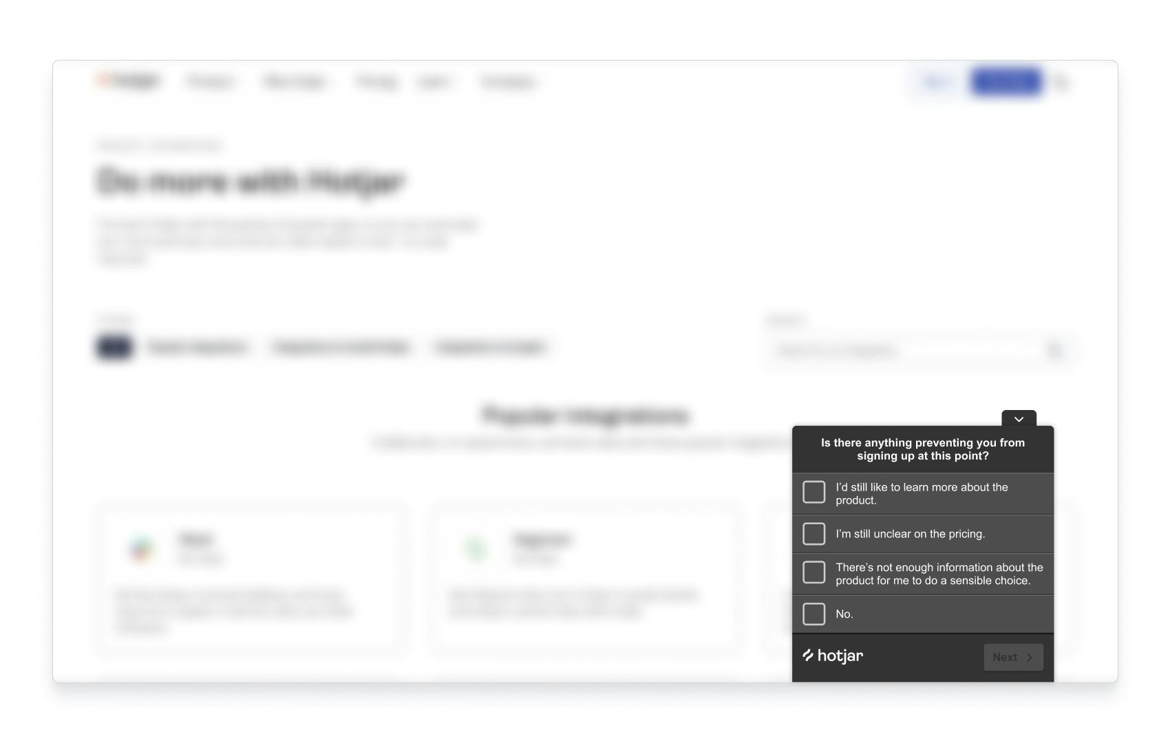 Hotjar Software - 4