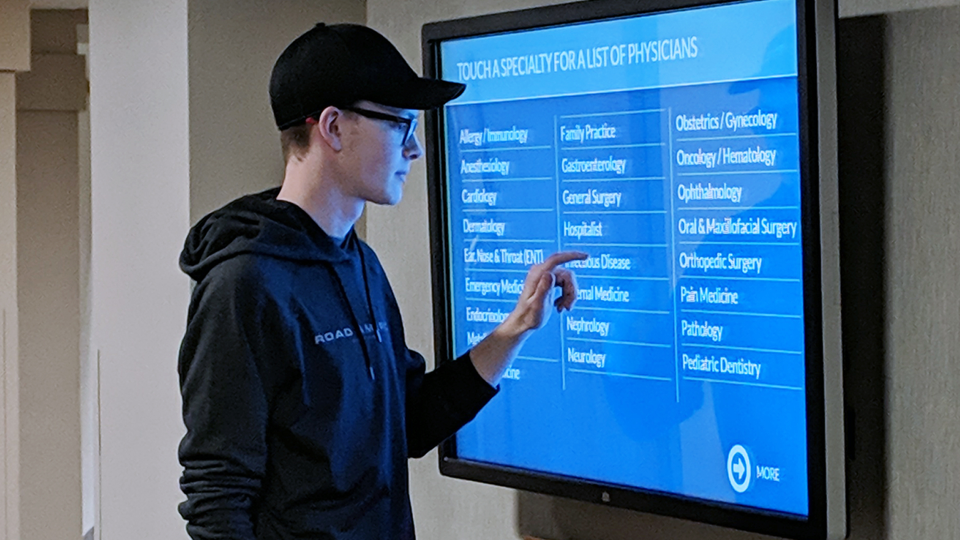Arreya Software - Create interactive wayfinding directories for any of your locations or have us design for you in our digital signage builder. Make touchscreen content without coding, and include maps, videos, weather and more with our dynamic widgets to engage visitors.