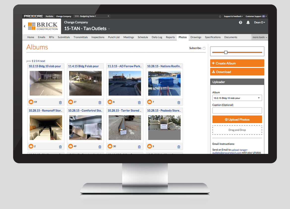 Procore photos