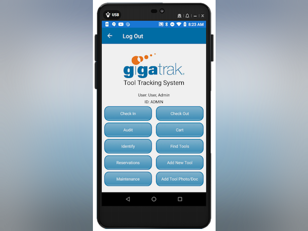 GigaTrak Tool Tracking System Software - 2