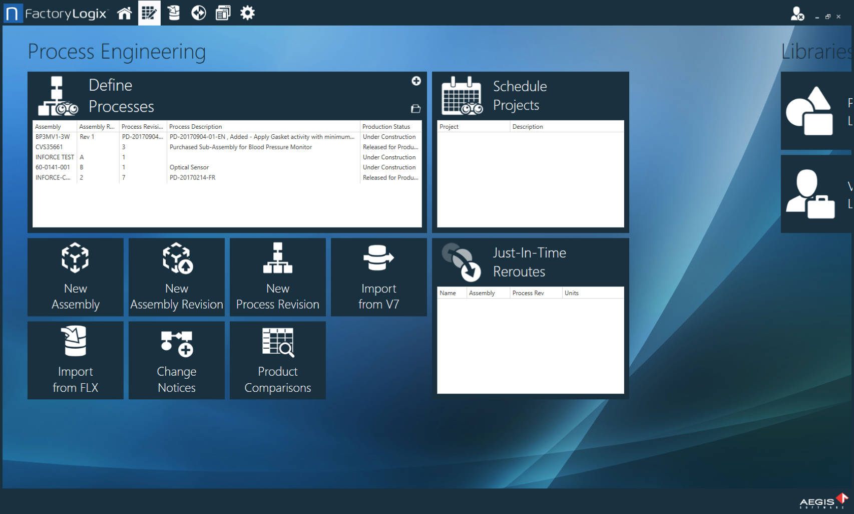 FactoryLogix MES Software - Process engineering configurability without