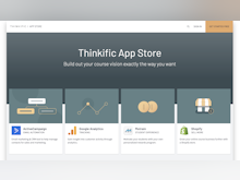 Thinkific Software - App Store For Course Creators