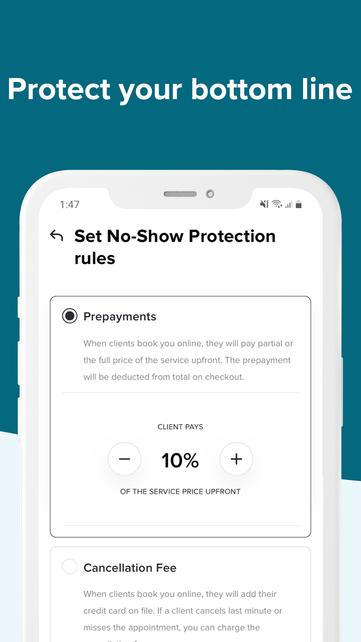No-Show Protection