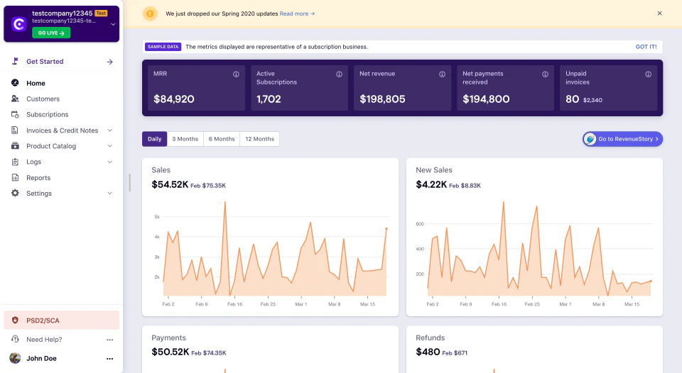 Chargebee Pricing Alternatives More 2024 Capterra Chargebee Pricing Alternatives More 2024 Capterra