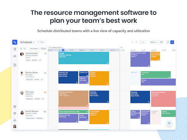 Float Software - Get the most out of your team's time