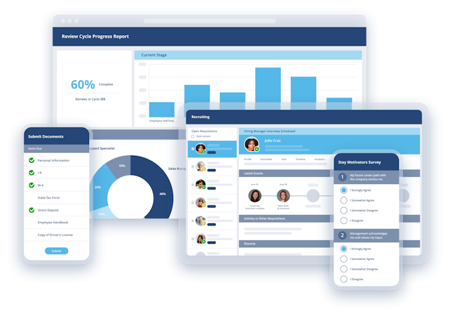 ClearCompany screenshot: ClearCompany Talent Management helps maximize company talent with end-to-end software to recruit, ramp, recognize, & retain top talent.