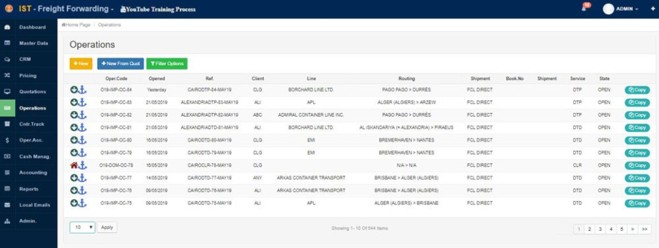 CloudWadi Freight Forwarding Software Software - 3