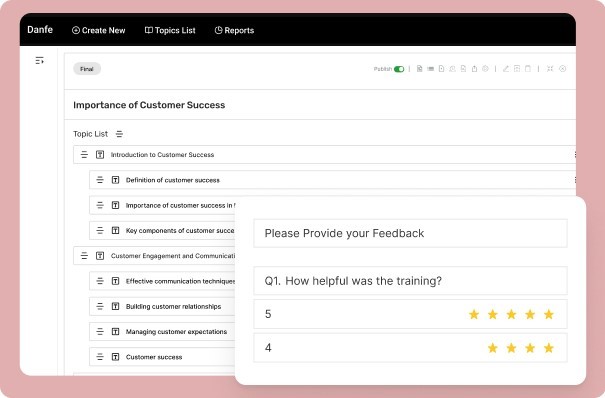 Danfe screenshot: Danfe upskilling