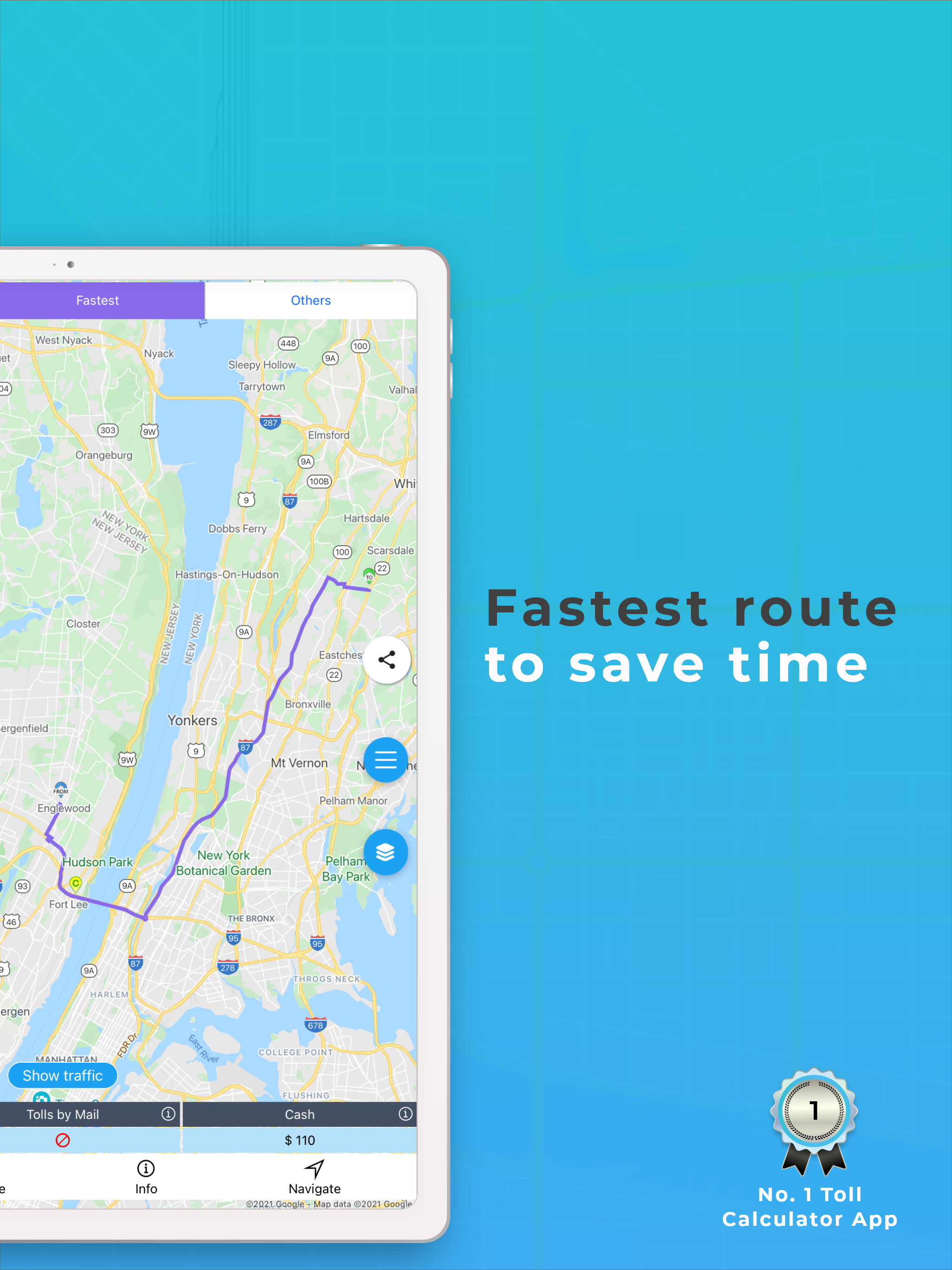 See Fastest route and save time