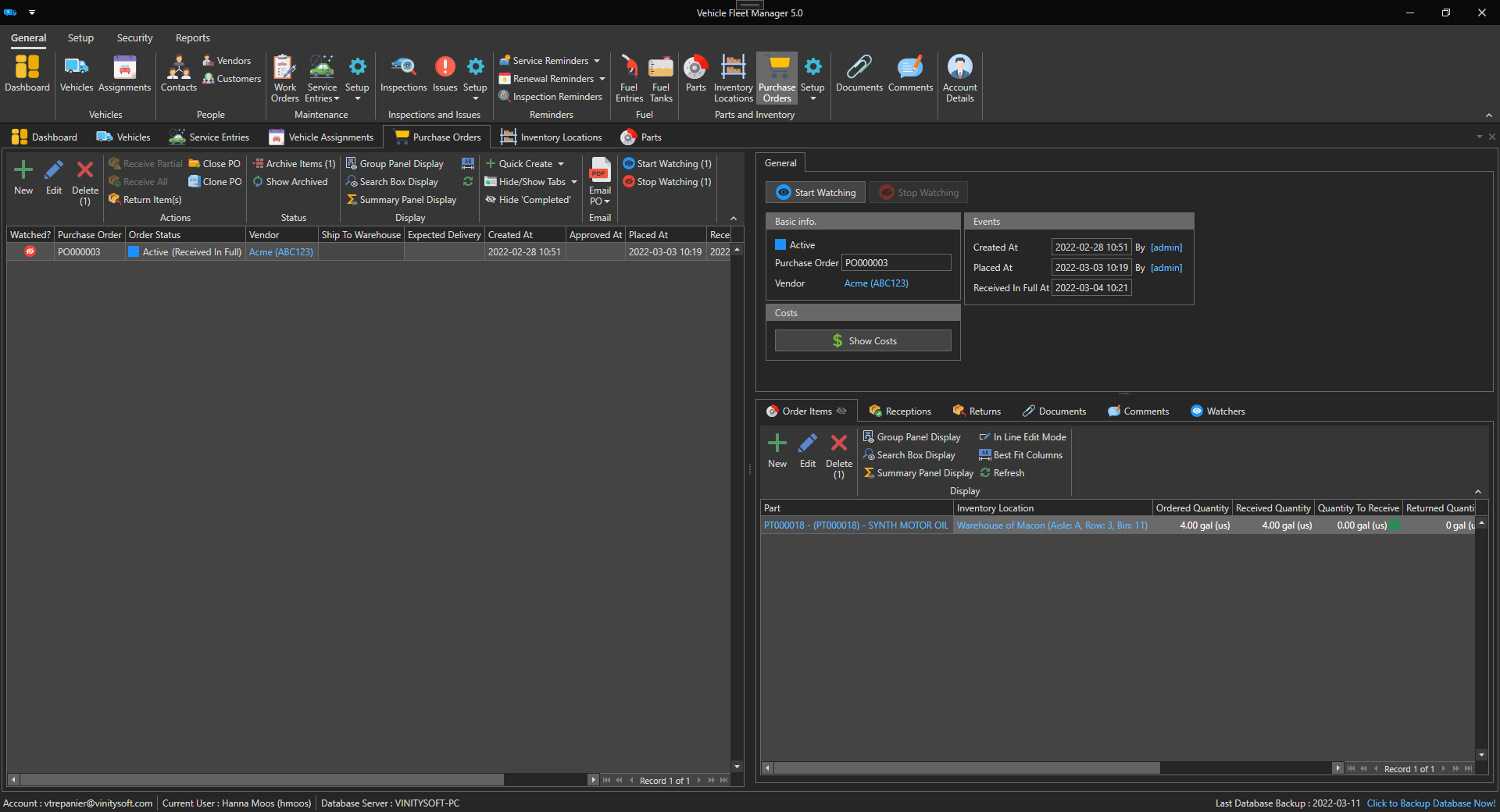 Vehicle Fleet Manager precios, funciones y opiniones GetApp Chile 2024