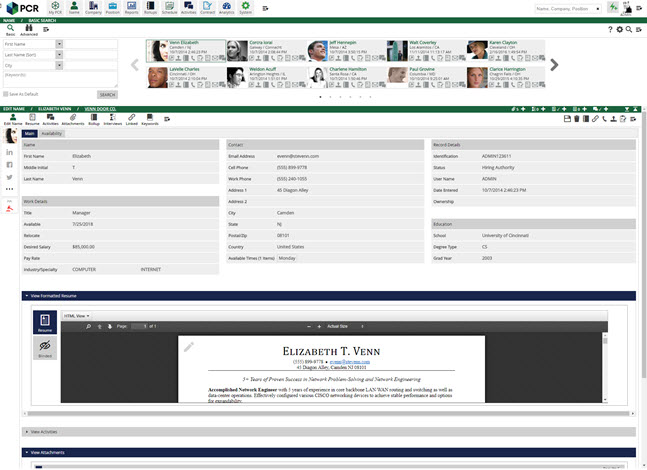Configure your layout to place the data you want where you want it.