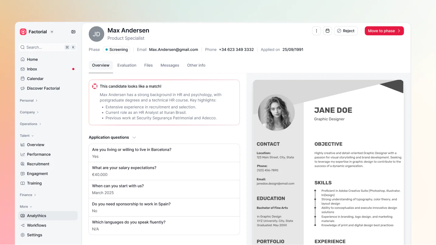 Factorial Reviews, Cost & Features | GetApp Australia 2025