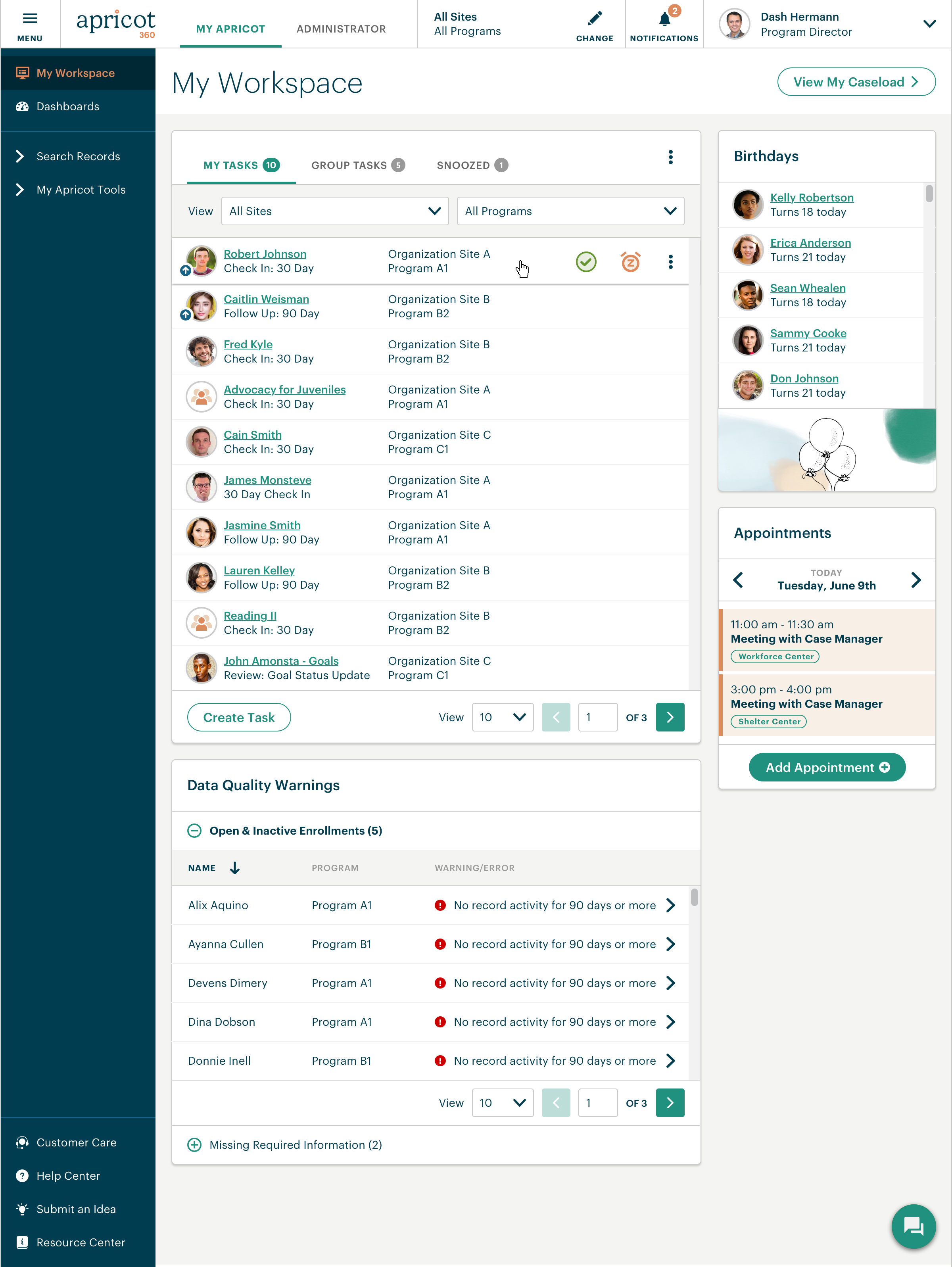 Apricot Social Solutions Software - 3