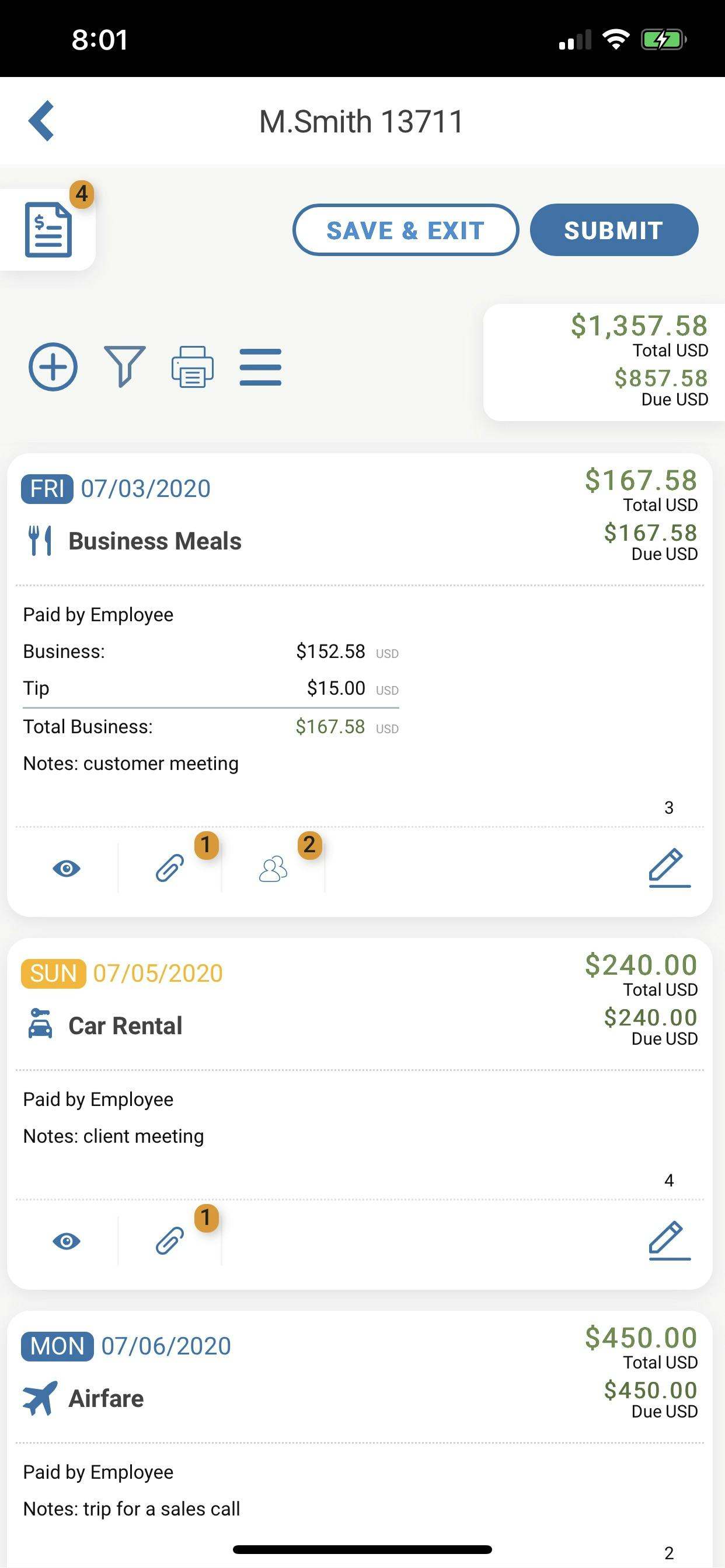 DATABASICS Expense Software - 3