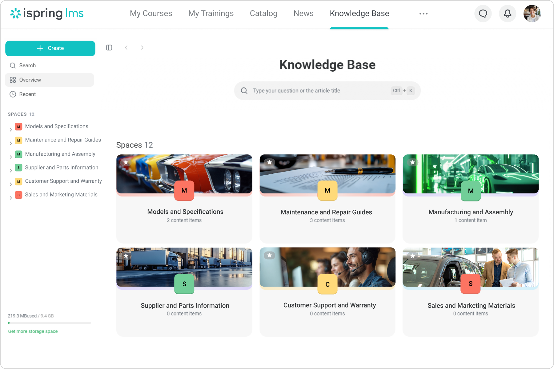 Software til iSpring LMS - 3