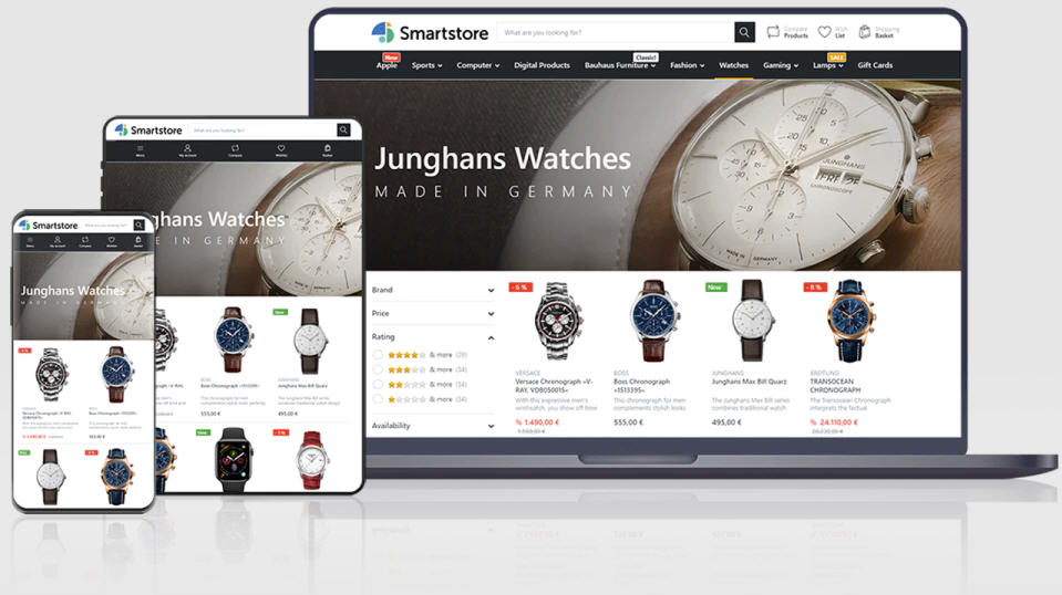 Smartstore screenshot: https://www.youtube.com/watch?v=xJJeJrICALs&list=PLog4smYIQ2NRF1p0nr_zGC1w22fKKWbyR&index=3