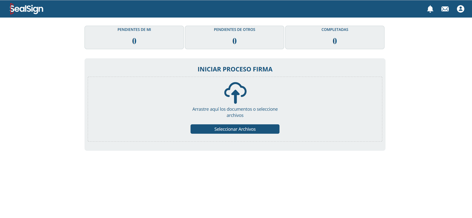 SealSign screenshot: SealSign interface