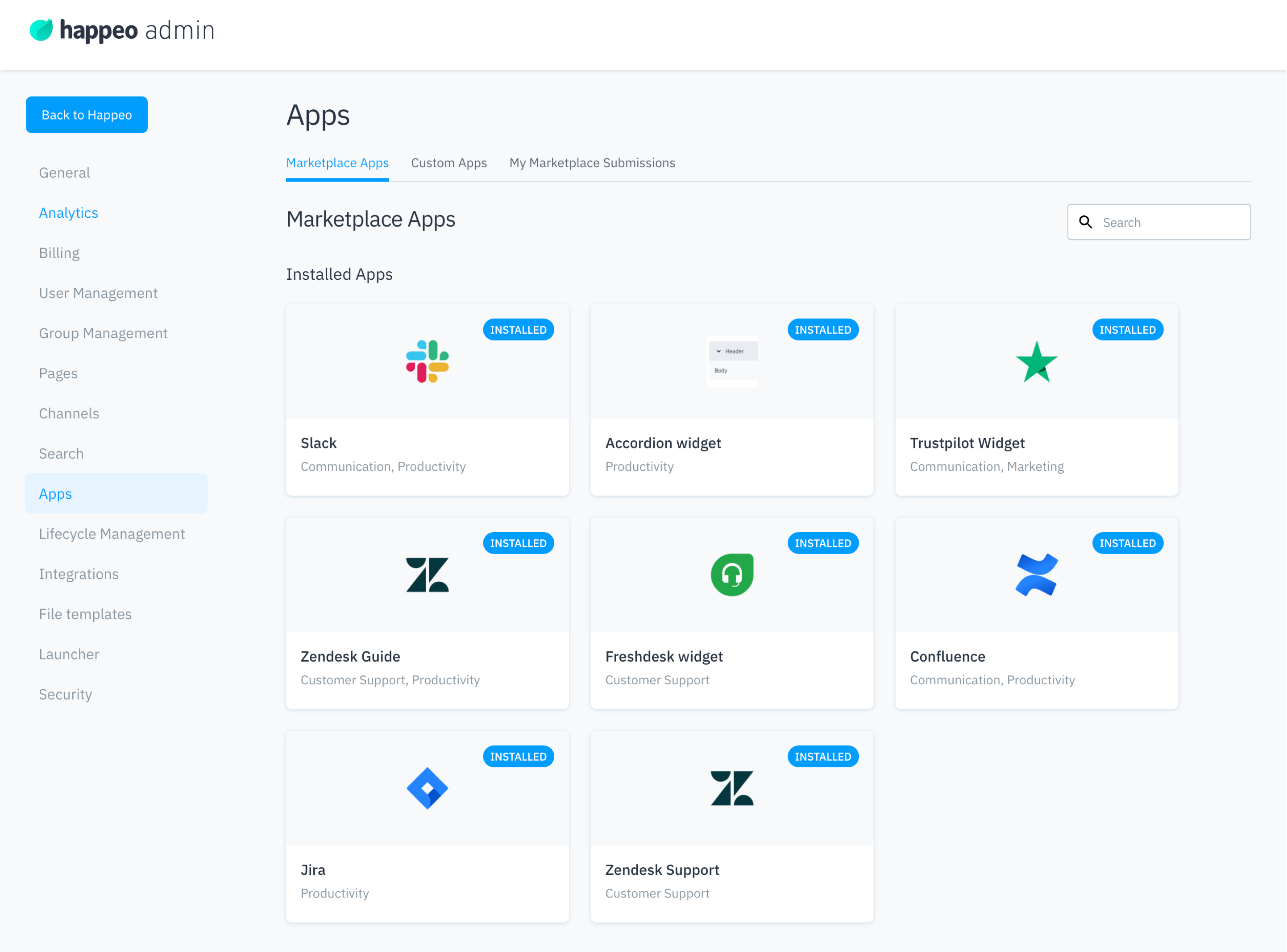 Happeo Software - 4