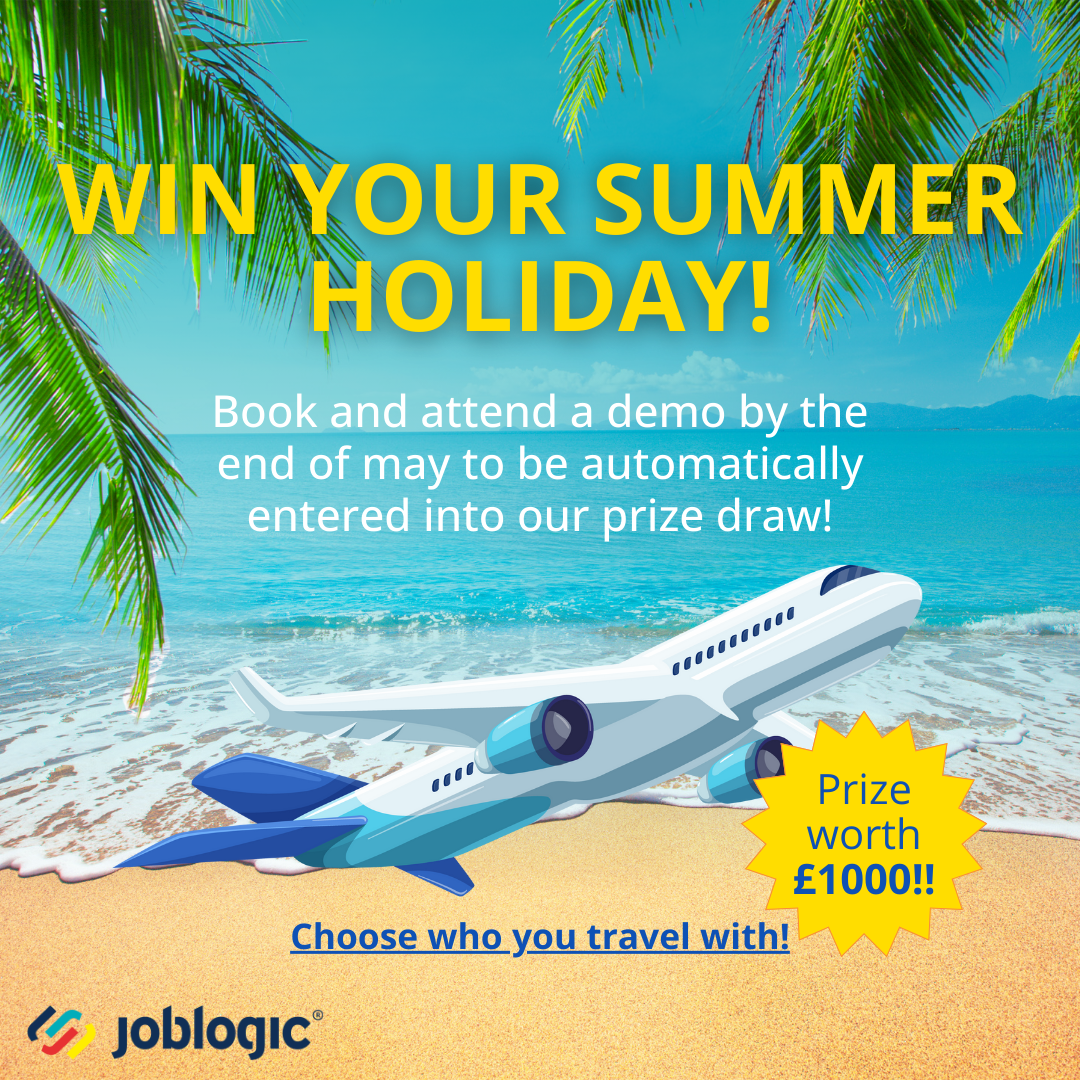 Attend a demo by 31st May to enter our prize draw & win your summer holiday on us!
