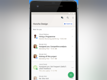 Basecamp Software - Messages, comments, to-dos and more, can be viewed in the Basecamp mobile app, available for iOS and Android