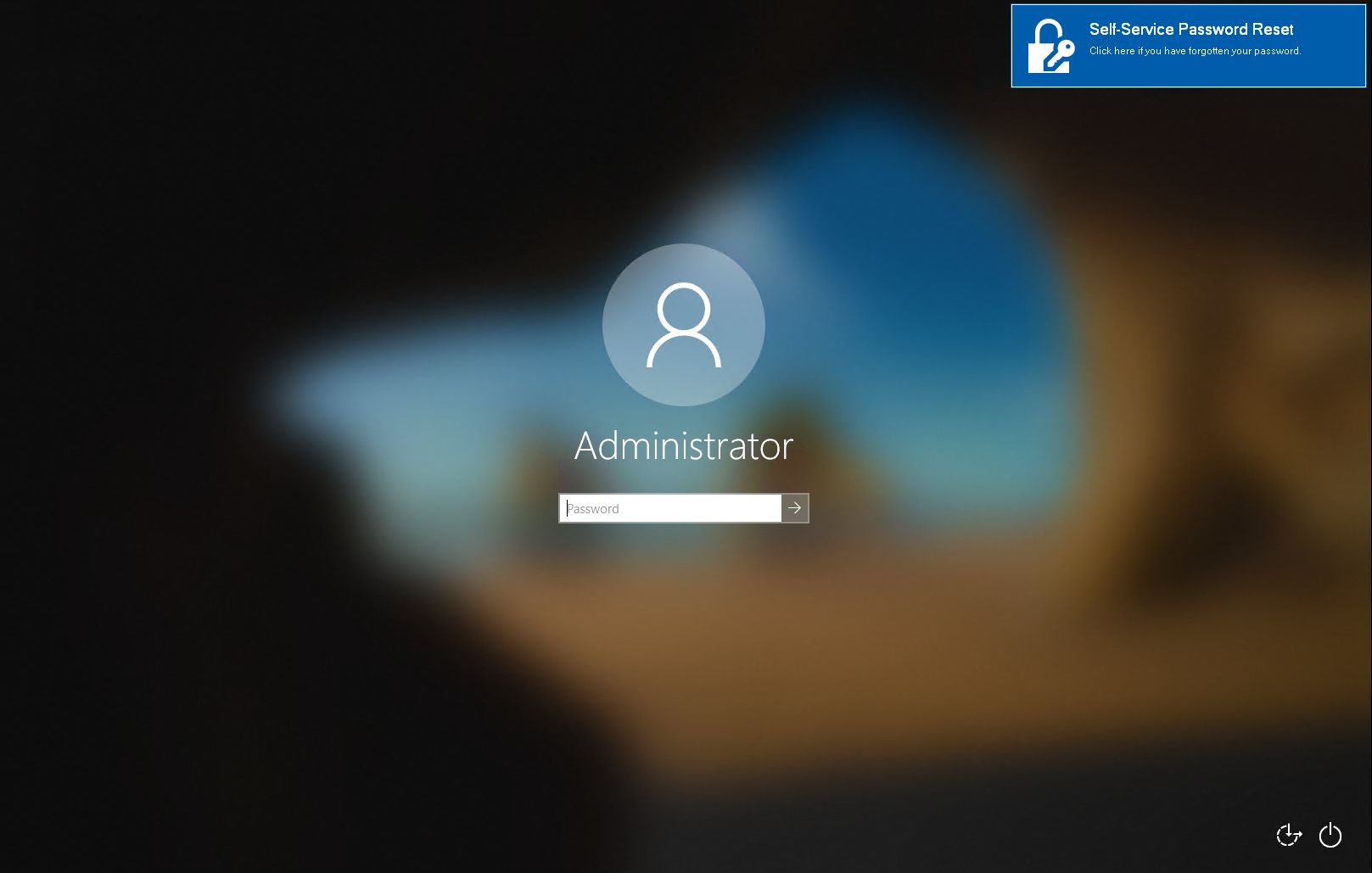 Credential Provider at the login Screen Helps the end-user