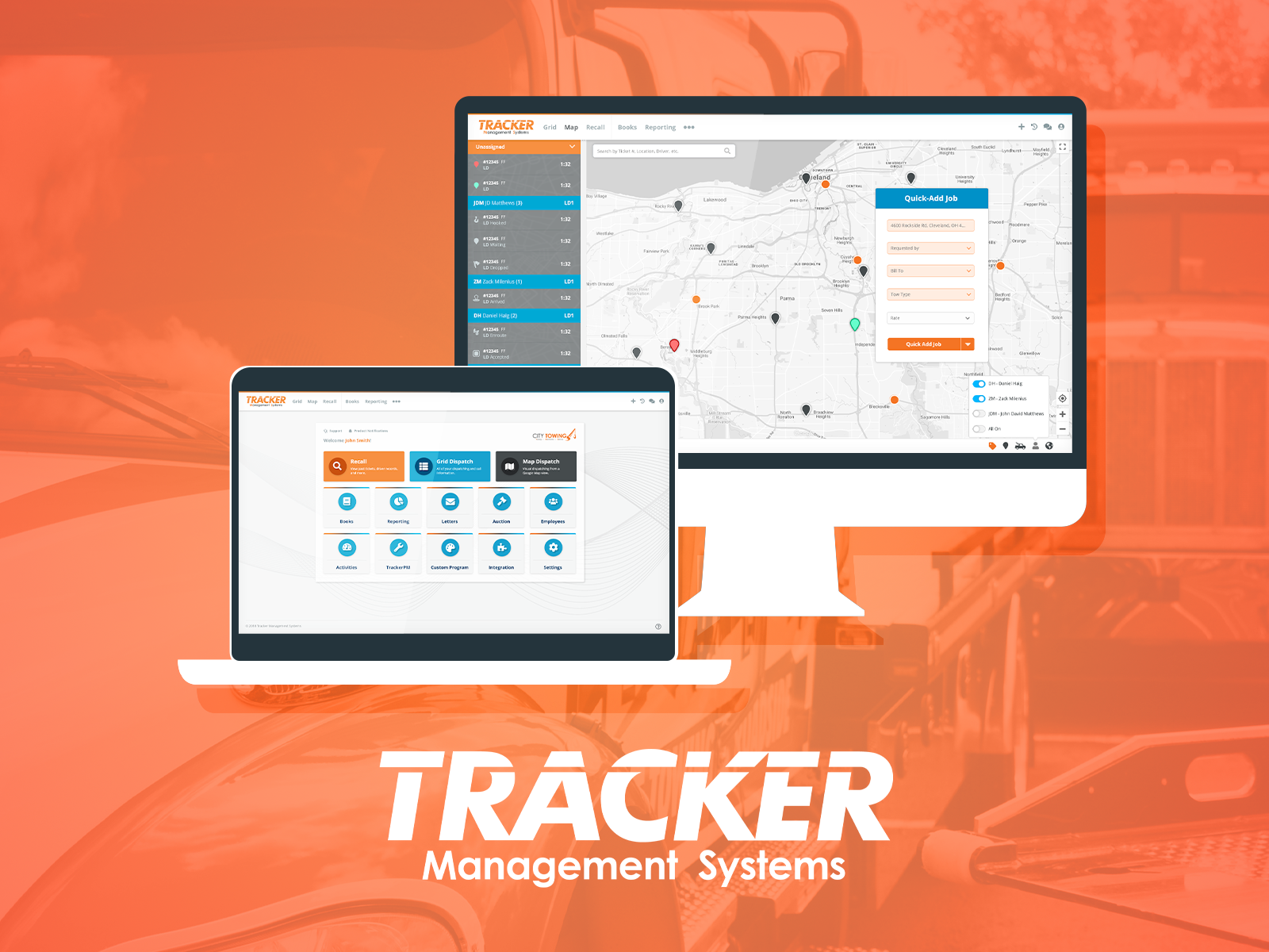 Tracker Management Systems