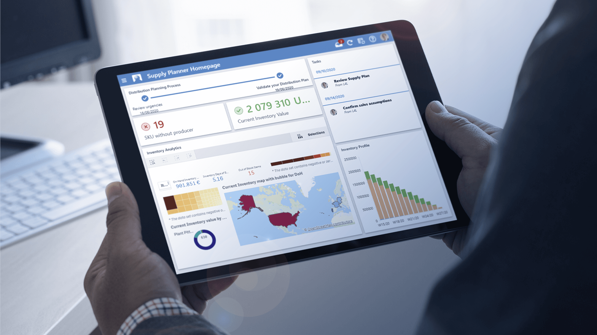 QAD Digital Supply Chain Planning Software - QAD Digital Supply Chain Planning UX and Web Interface