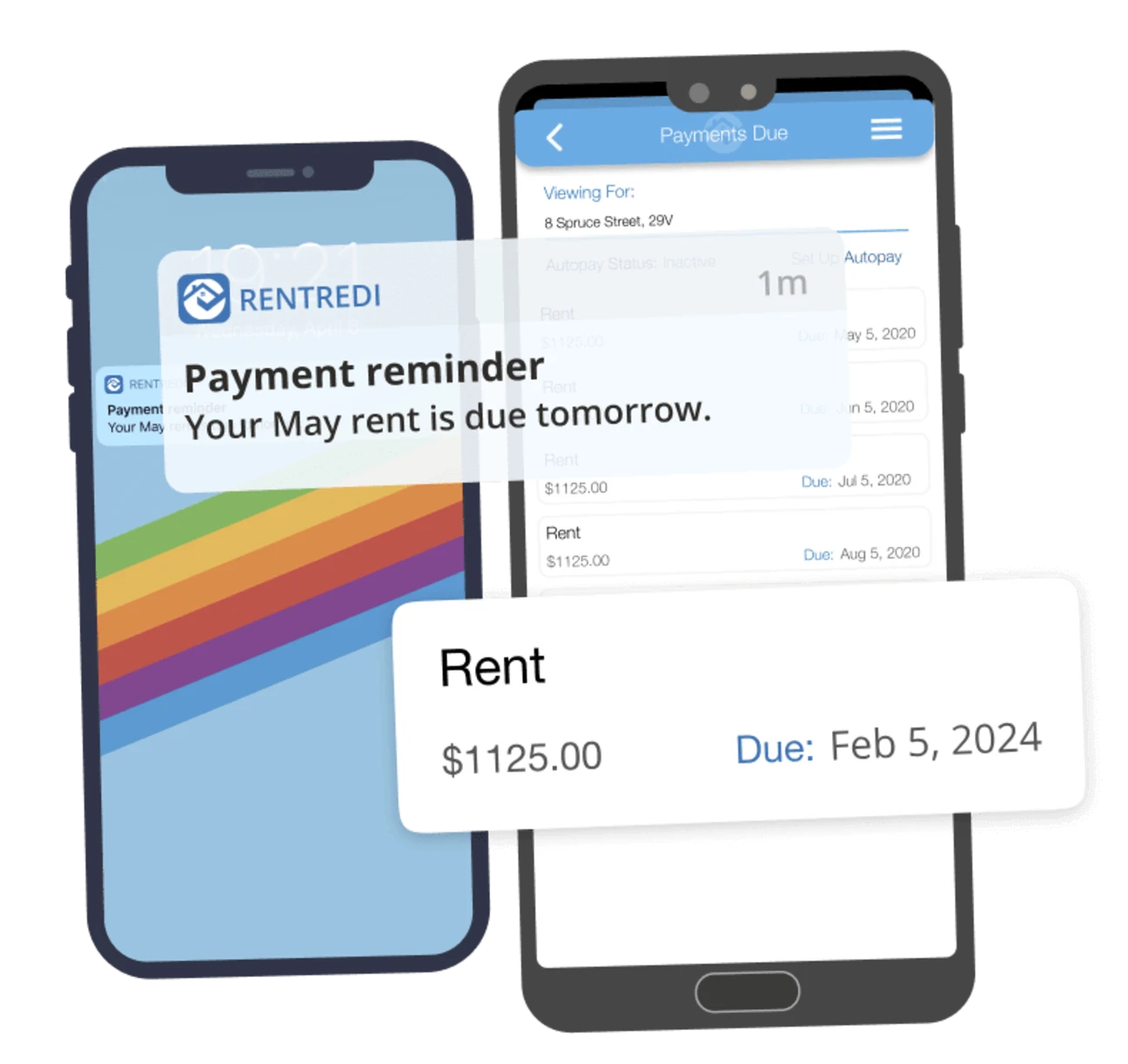 RentRedi Software - RentRedi send in-app push notifications to tenants, receive maintenance requests, & tenants can schedule rent reminders