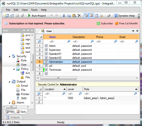IntregraXor Software - 3