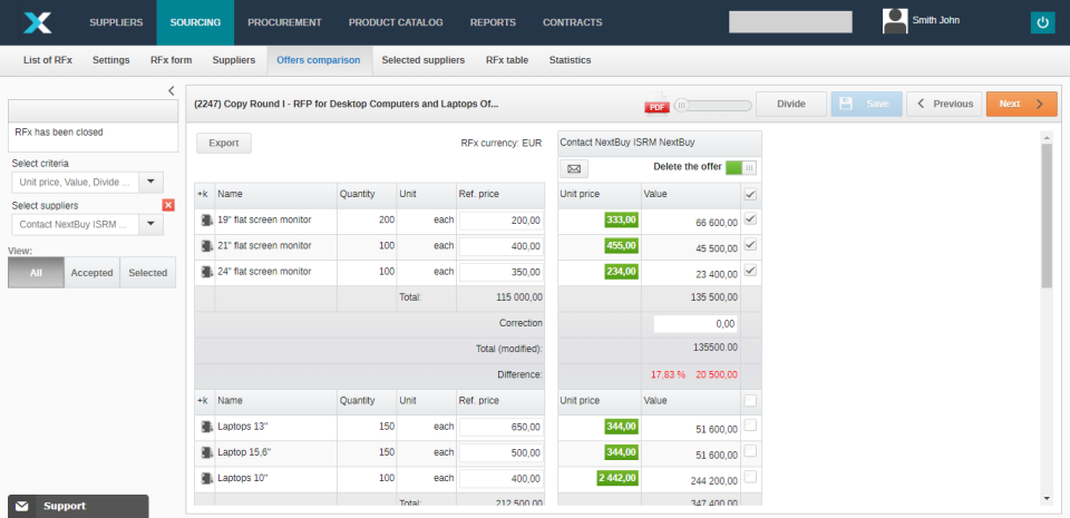Offer comparison-thumb