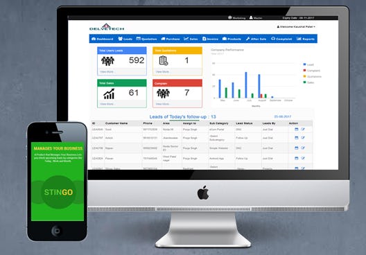 Stingo CRM Build in Telephony