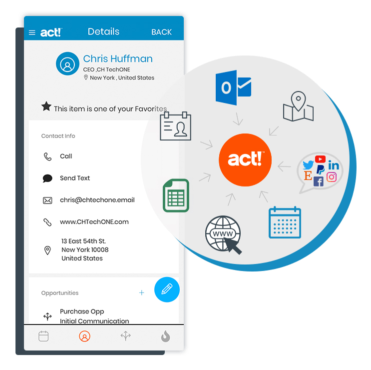 Act! Software - Act! CRM Appli Mobile