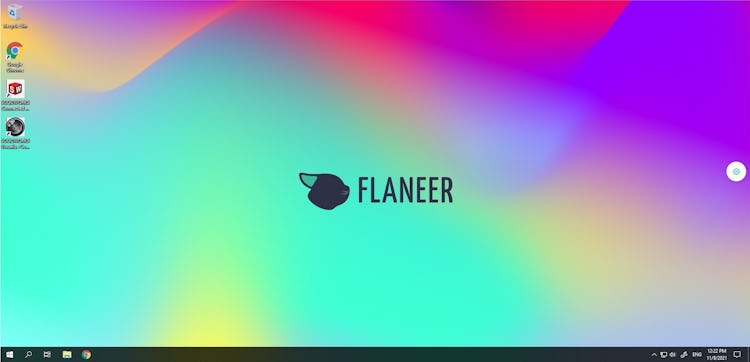Flaneer screenshot: A full desktop virtualization solution
