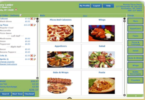 2Touch Online Ordering Module Available